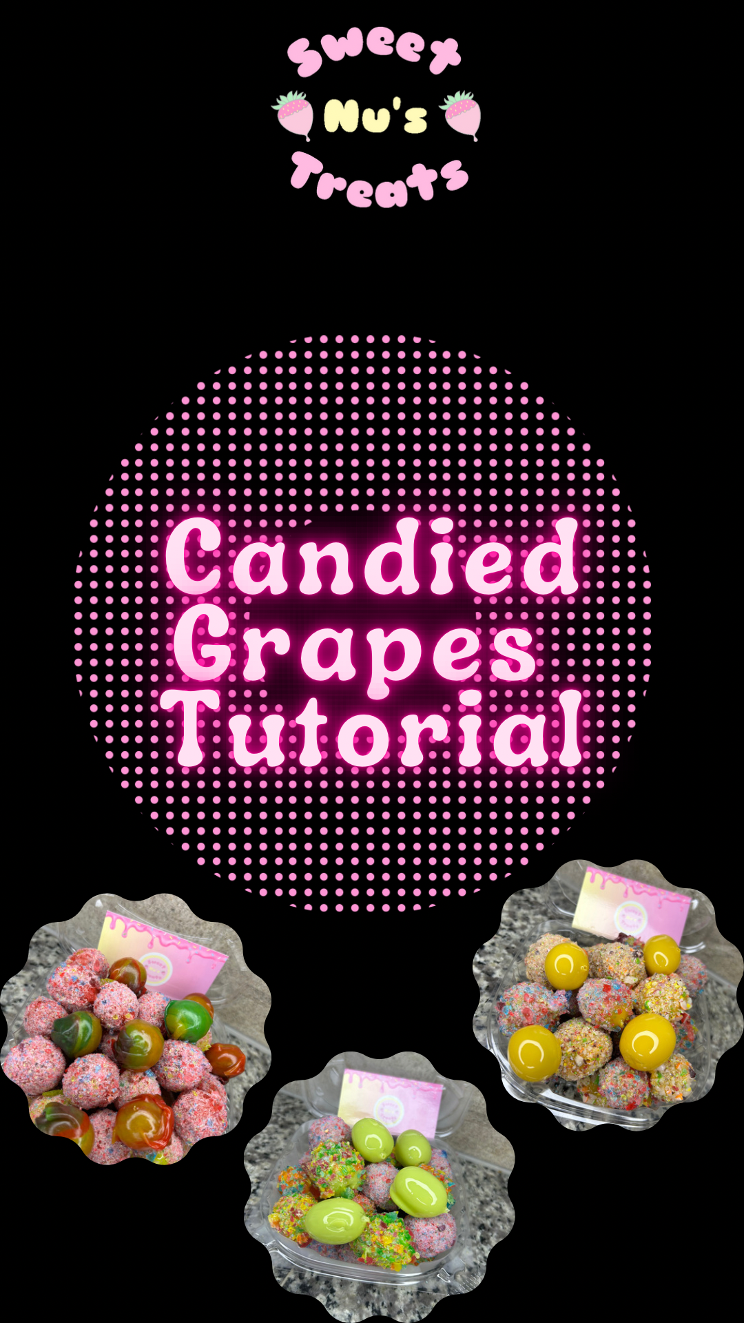 Candied Grapes Tutorial